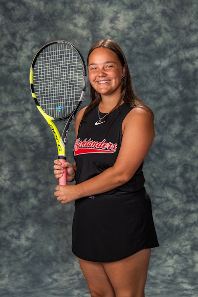Elena Weller                Girls' Tennis                    Sr.
